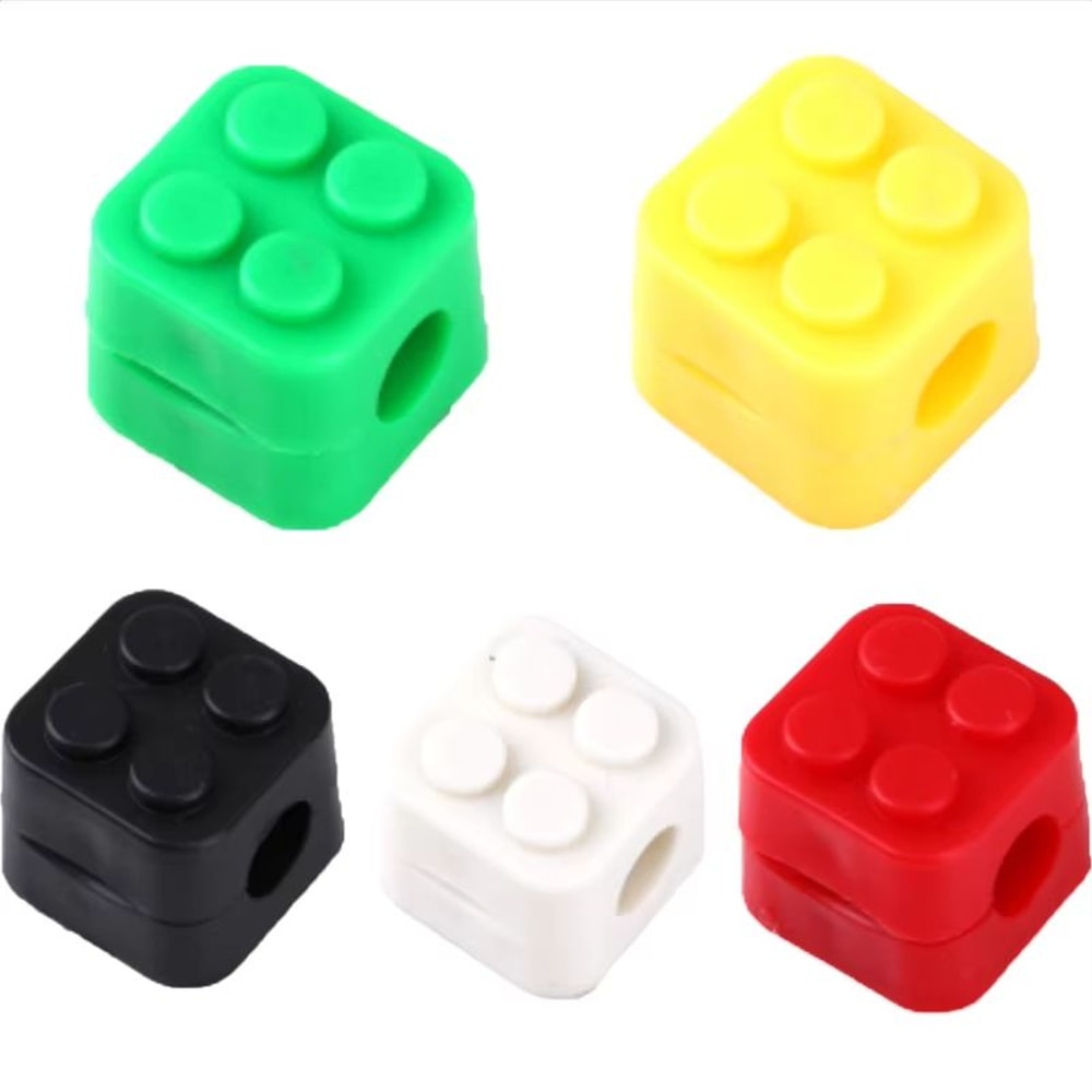 5PCS Building Block Cable Organizer SelfAdhesive Clips For Charging Cable Earphones And More 6