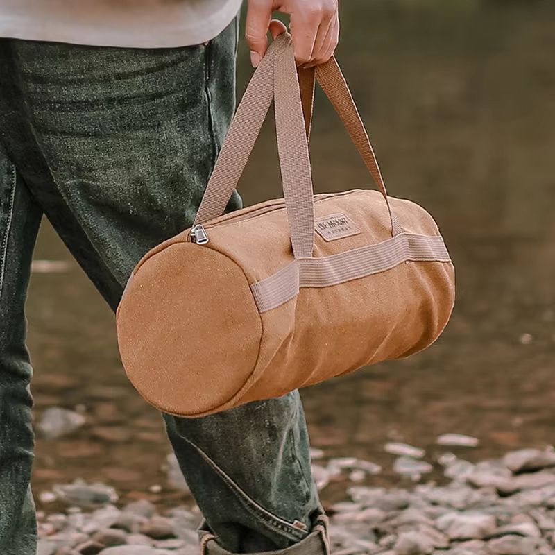 Tent Pegs Storage Bag With Handle Portable Ground Nail Tool Bag For Camping 3