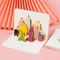 3D PopUp Birthday Celebration Greeting Cards With Envelopes 2