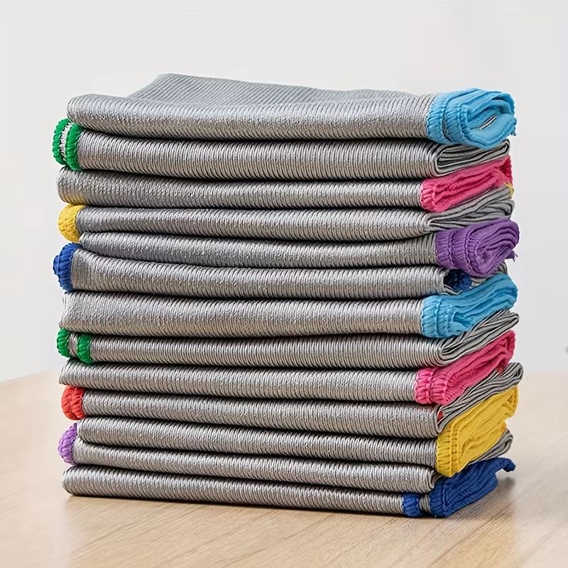 UltraAbsorbent Glass And Car Cleaning Cloths 5Pack For Home And Auto Care 1