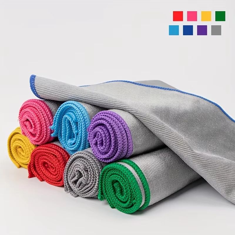 UltraAbsorbent Glass And Car Cleaning Cloths 5Pack For Home And Auto Care 2