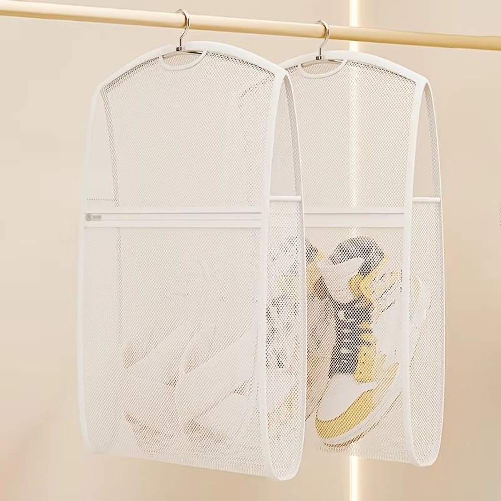 HeavyDuty Foldable Shoe Washing And Drying Mesh Laundry Bag 1