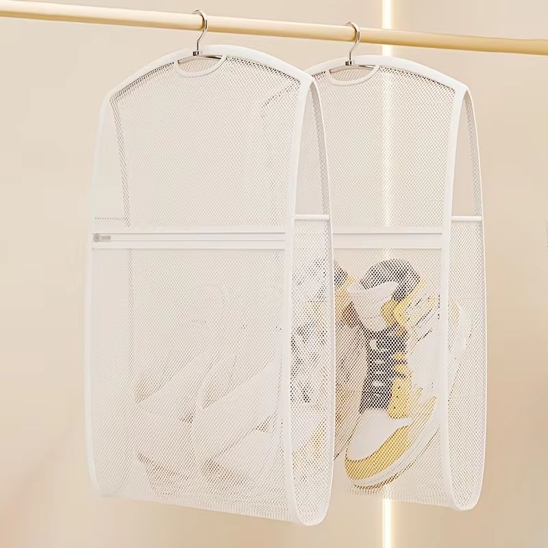 HeavyDuty Foldable Shoe Washing And Drying Mesh Laundry Bag 1