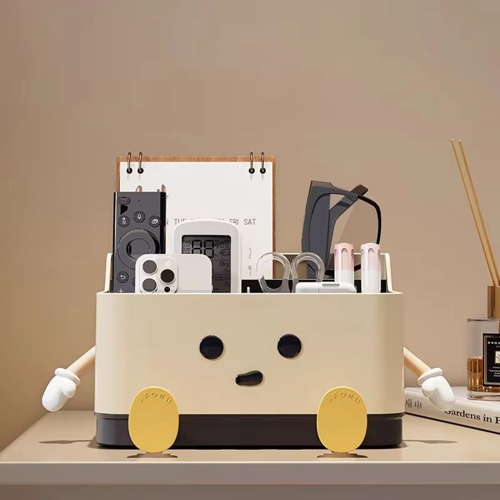 MultiUse Desktop Storage Box Remote Control Organizer And Cosmetic Storage Shelf For Office Dorm An 4