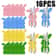 16Piece Easter Tableware Decoration Set Knife And Fork Bags For Festive Easter Table Decor 0
