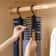 Adjustable Rotating Tie And Belt Storage Rack Closet Organizer For Ties Scarves And Accessories 1