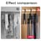 Adjustable Rotating Tie And Belt Storage Rack Closet Organizer For Ties Scarves And Accessories 3