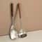 Stainless Steel Soup Ladle With Wooden Long Handle Hot Pot And Porridge Serving Scoop 0