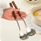 Stainless Steel Soup Ladle With Wooden Long Handle Hot Pot And Porridge Serving Scoop 1