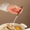 Stainless Steel Soup Ladle With Wooden Long Handle Hot Pot And Porridge Serving Scoop 3