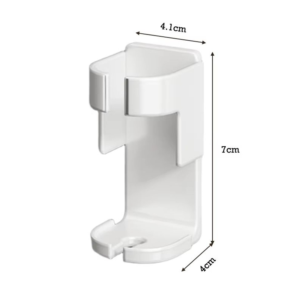 Wall Mounted Toothbrush Holder NoDrill Electric Toothbrush Organizer Space Saving Bathroom Storage 7