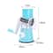 Manual Drum Vegetable Cutter With 304 Stainless Steel Blades For Fruits Vegetables Cheese Potato An 5