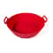 Foldable Silicone Air Fryer Liner Reusable Air Fryer Baking Pan With Double Handles For Easy Lift A 6