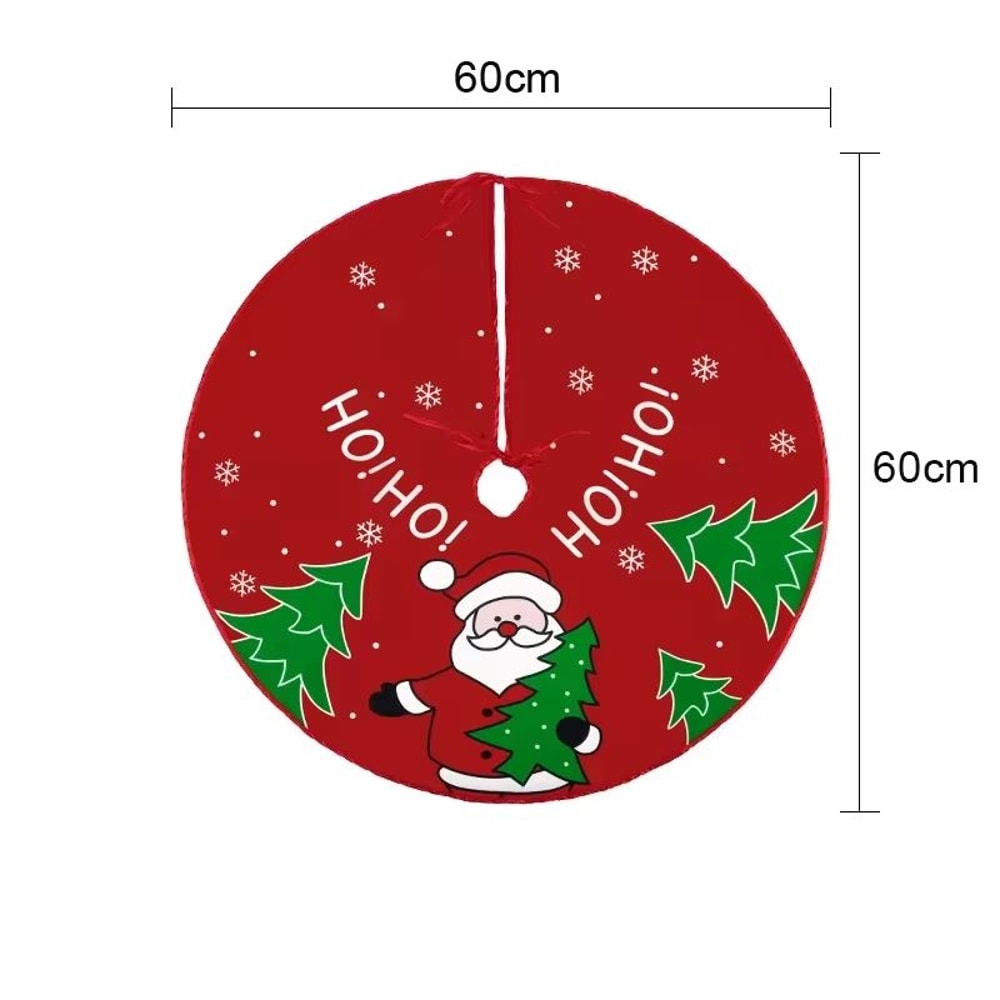 Festive Christmas Tree Skirt 3543in Or 2362in Cartoon Tree Base Cover For Holiday Xmas Home Decor 7