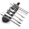 Stainless Steel Travel Cutlery Set In Case Reusable Portable Camp Utensil Set For Picnic Work And T 0