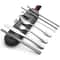 Stainless Steel Travel Cutlery Set In Case Reusable Portable Camp Utensil Set For Picnic Work And T 7