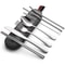 Stainless Steel Travel Cutlery Set In Case Reusable Portable Camp Utensil Set For Picnic Work And T 7