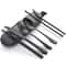 Stainless Steel Travel Cutlery Set In Case Reusable Portable Camp Utensil Set For Picnic Work And T 8