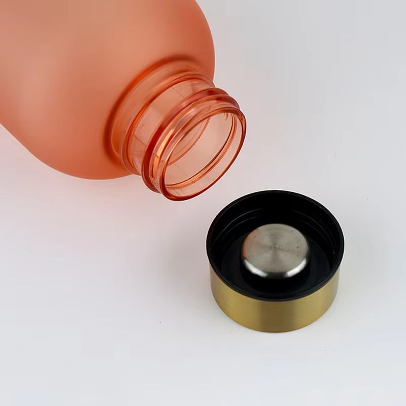 1L Water Bottle With Time Marker Leakproof Frosted Sports Bottle For Gym Fitness Outdoor And Travel 3