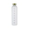 1L Water Bottle With Time Marker Leakproof Frosted Sports Bottle For Gym Fitness Outdoor And Travel 6
