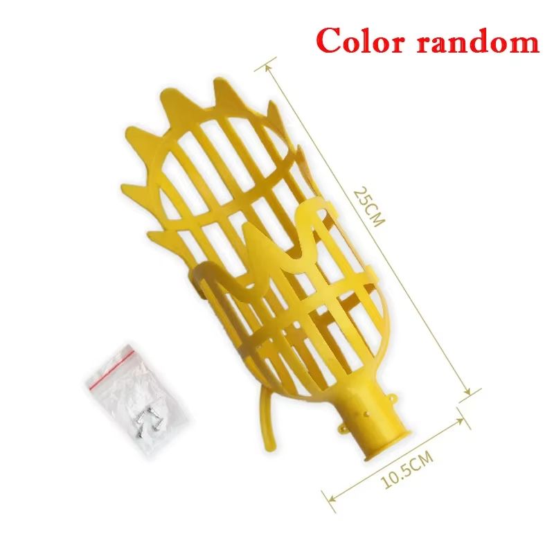 Garden Fruit Picker Tool With Basket Head For Apples Peaches And Orchard Harvesting 1 Or 2 Pack 7