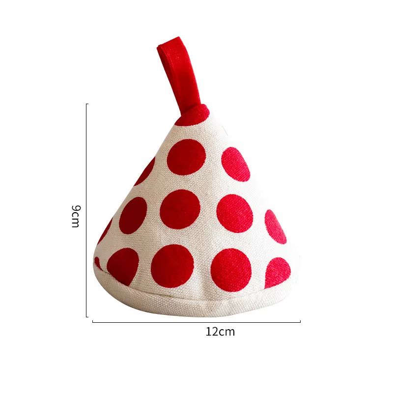 Cute Cotton AntiScald Pot Lid Handle Cover NonSlip Heat Insulation Lid Hat For Oven And Cookware Ha 5