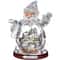 2D Flat Acrylic Christmas Tree Ornaments Santa And Snowman Hanging Decorations For Holiday And New 6