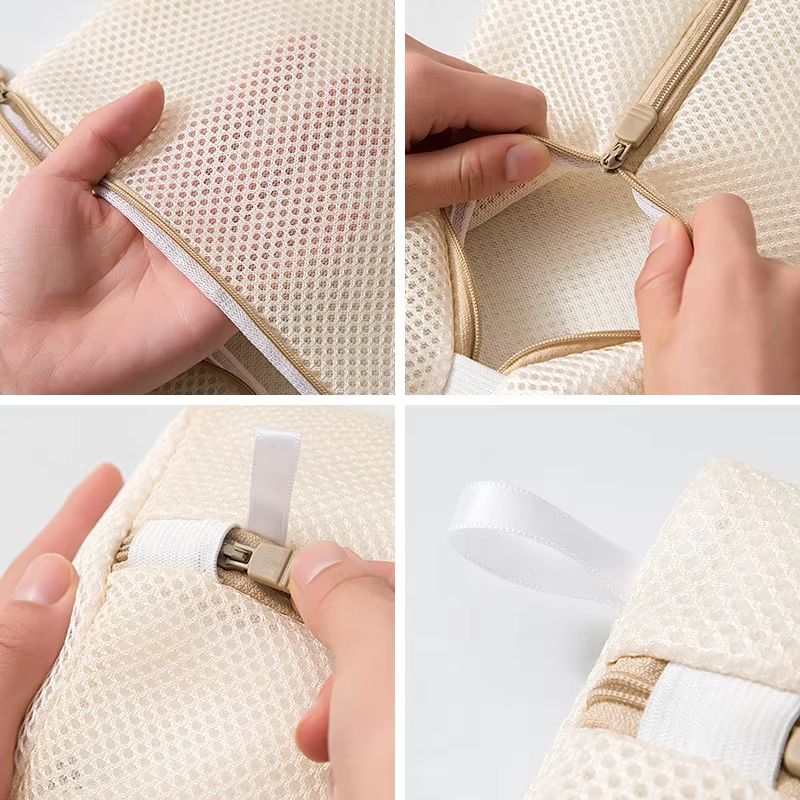 Foldable Thick Laundry Bag Washing Machine Pouch For Dirty Clothes And Underwear Organizer 4