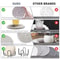8Pcs Absorbent Woven Fabric Cup Coaster Set With Holder Farmhouse Drink Coasters For Coffee And Tea 3