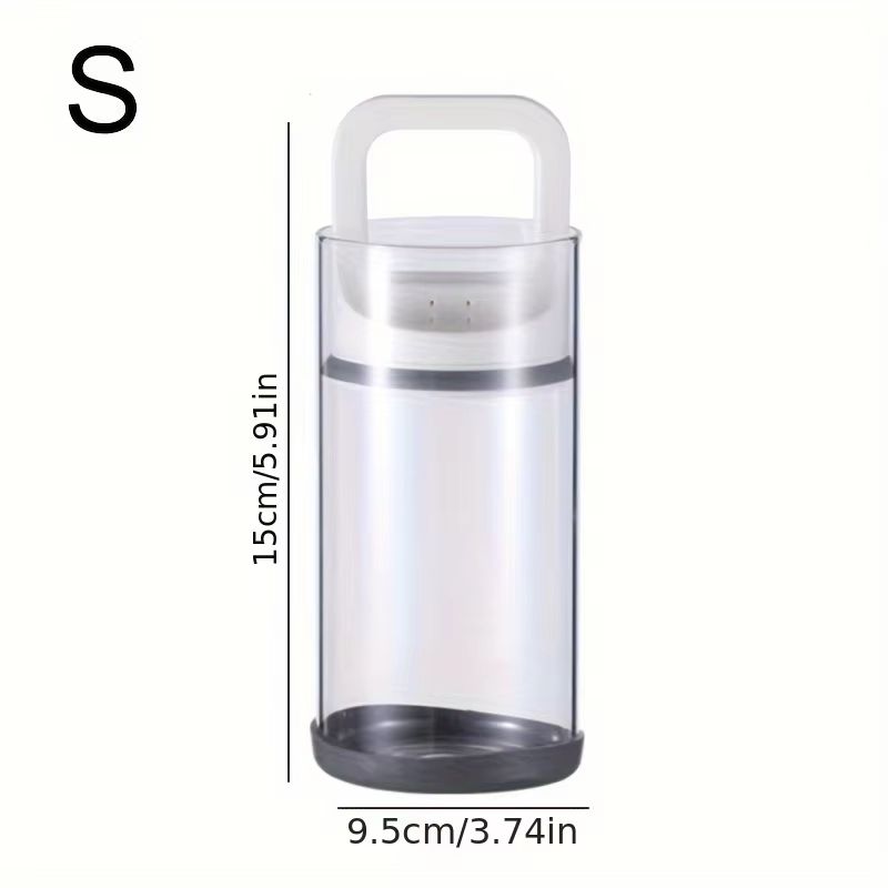 Large Capacity Vacuum Sealing Jar Coffee Bean Storage Canister Moisture Proof Airtight Kitchen Cont 6
