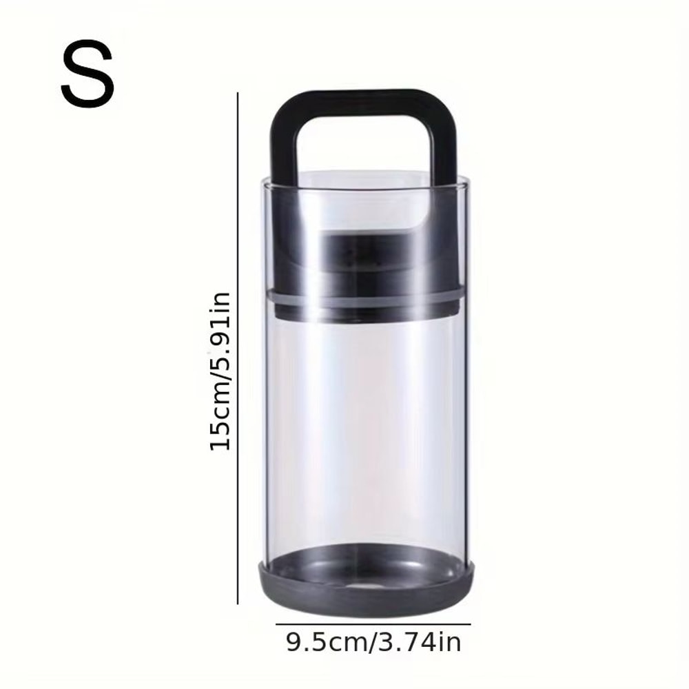 Large Capacity Vacuum Sealing Jar Coffee Bean Storage Canister Moisture Proof Airtight Kitchen Cont 7