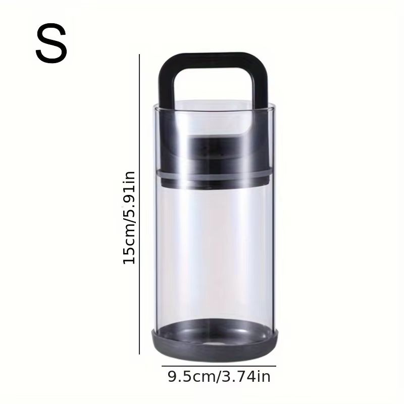 Large Capacity Vacuum Sealing Jar Coffee Bean Storage Canister Moisture Proof Airtight Kitchen Cont 7
