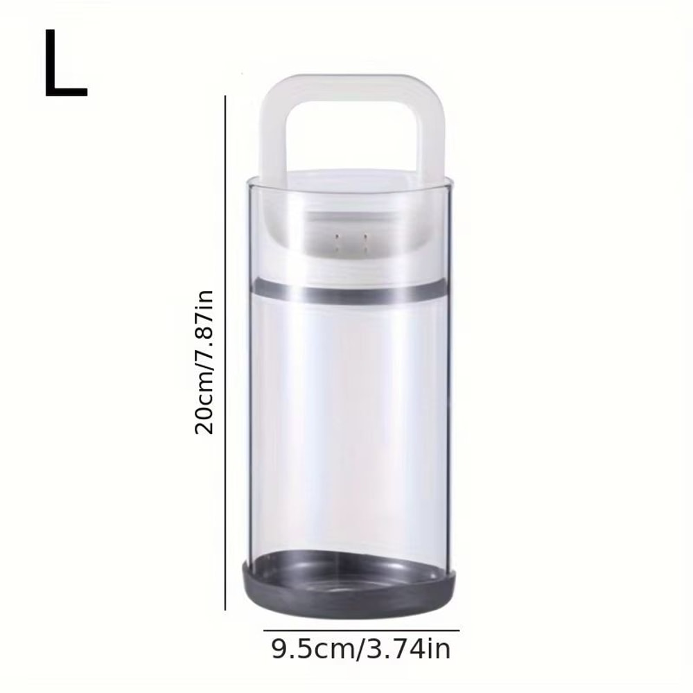 Large Capacity Vacuum Sealing Jar Coffee Bean Storage Canister Moisture Proof Airtight Kitchen Cont 8