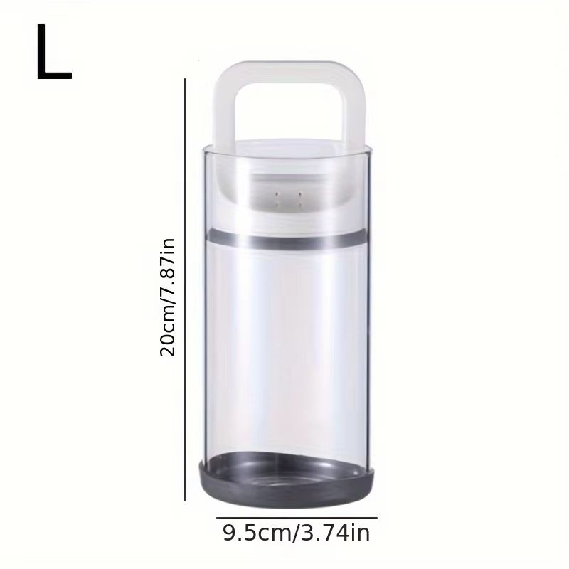 Large Capacity Vacuum Sealing Jar Coffee Bean Storage Canister Moisture Proof Airtight Kitchen Cont 8