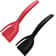 2 In 1 Nylon Frying Spatula Tongs Fried Egg Flipper For Steak Pancakes And Toast 9