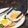 2 In 1 Nylon Frying Spatula Tongs Fried Egg Flipper For Steak Pancakes And Toast 2
