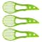 3 In 1 Avocado Slicer Tool Plastic 3 In 1 Avocado Cutter For Peeling Pitting And Slicing Avocado Ki 8