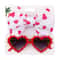 HeartShaped Dog Sunglasses And Pet Grooming Bows 2PCS Set Cute Hair Bands For Photos And DressUp 9