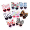 HeartShaped Dog Sunglasses And Pet Grooming Bows 2PCS Set Cute Hair Bands For Photos And DressUp 3