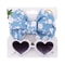 HeartShaped Dog Sunglasses And Pet Grooming Bows 2PCS Set Cute Hair Bands For Photos And DressUp 6