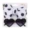 HeartShaped Dog Sunglasses And Pet Grooming Bows 2PCS Set Cute Hair Bands For Photos And DressUp 8