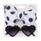 HeartShaped Dog Sunglasses And Pet Grooming Bows 2PCS Set Cute Hair Bands For Photos And DressUp 8