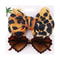 HeartShaped Dog Sunglasses And Pet Grooming Bows 2PCS Set Cute Hair Bands For Photos And DressUp 11