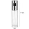 100ML Transparent Glass Olive Oil Sprayer Bottle With PushType Dispenser For Kitchen And BBQ 5