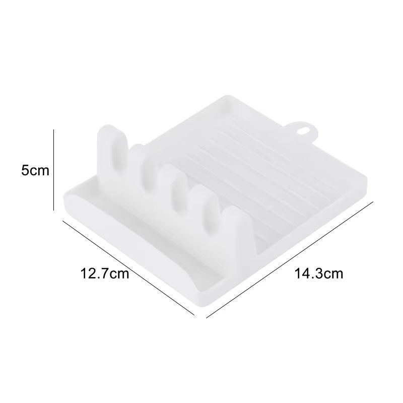 MultiFunction Kitchen Utensil Organizer With Spoon Holder Fork And Spatula Rack And NonSlip Lid Res 6