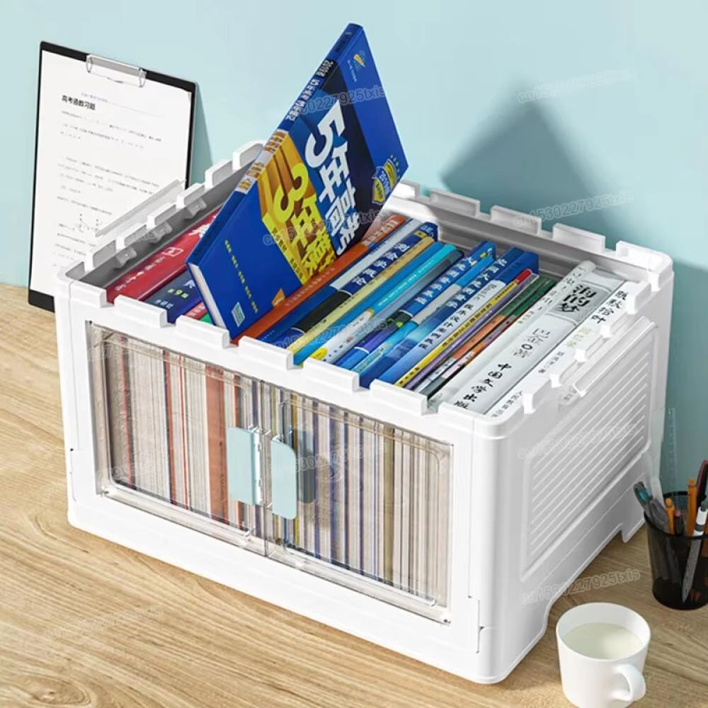 Large Capacity Stackable Storage Box Foldable Organizer Container For Home And Wardrobe 3