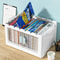 Large Capacity Stackable Storage Box Foldable Organizer Container For Home And Wardrobe 3
