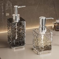 300ml refillable soap dispenser bottle with press pump for kitchen and bathroom