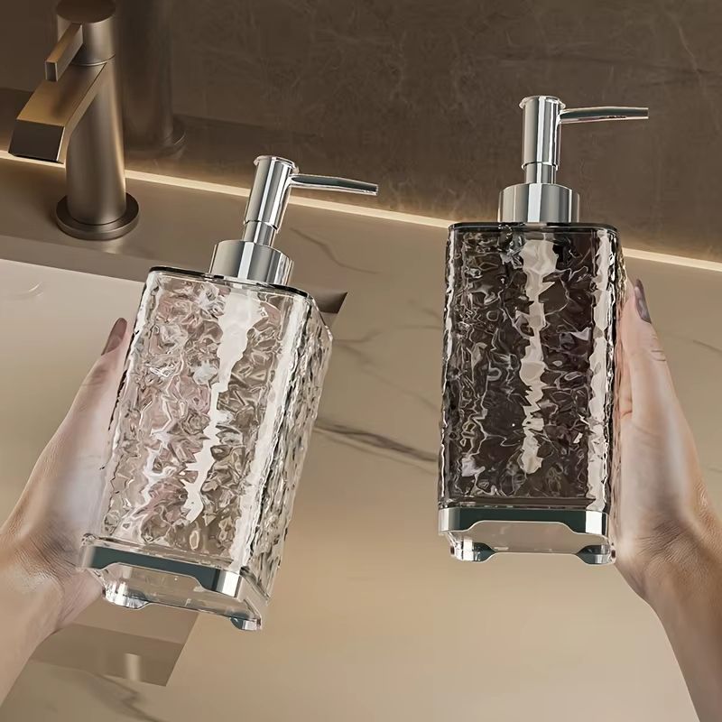 300ML Refillable Soap Dispenser Bottle With Press Pump For Kitchen And Bathroom 3