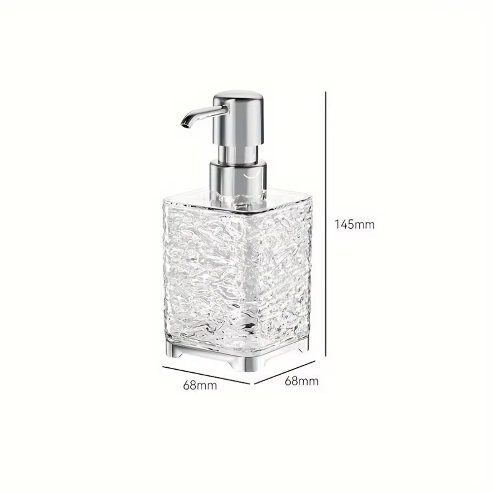 300ML Refillable Soap Dispenser Bottle With Press Pump For Kitchen And Bathroom 7